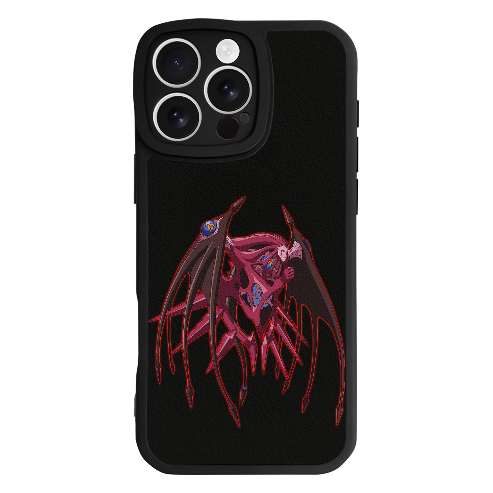 （画像用） 遊☆戯☆王 Yu-Gi-Oh! 【iPhone 16シリーズ対応】シリコンスマホケース（レザー調） 材質：シリコン